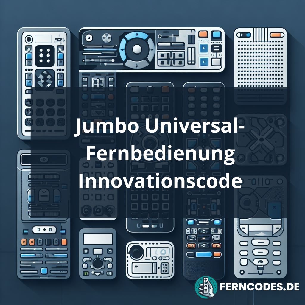 Jumbo Universal-Fernbedienung Innovationscode