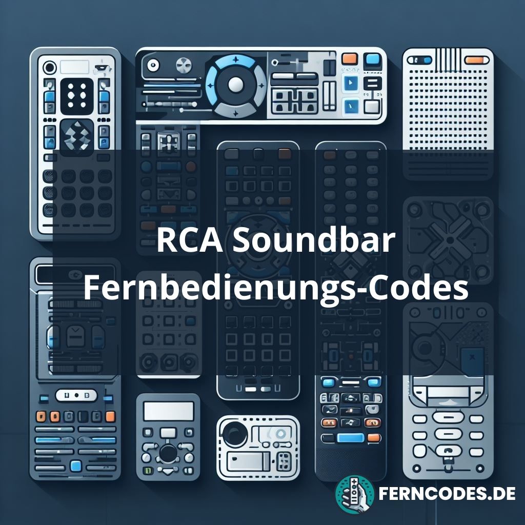RCA Soundbar Fernbedienungs-Codes