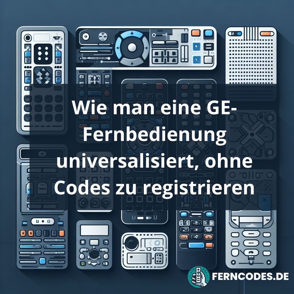Wie man eine GE-Fernbedienung universalisiert, ohne Codes zu registrieren